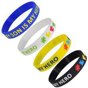 MY SON IS MY HERO Autism Support Silicone Bracelet Wristbands